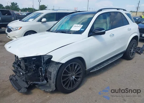 2021 Mercedes-Benz Gle 350 z USA, uszkodzony, nr VIN 4JGFB4JB4MA483872